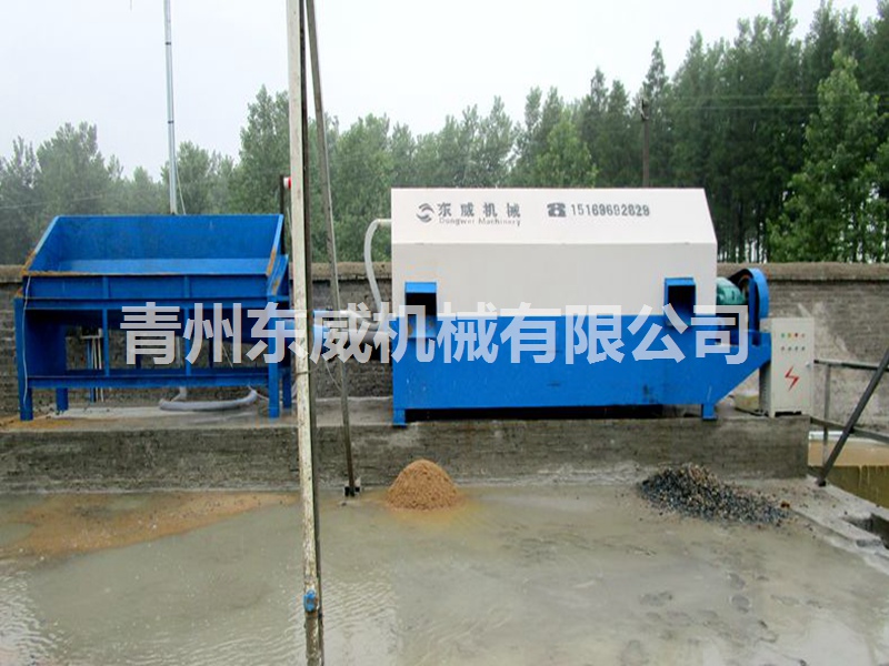天津客户定制沙石分离机投入使用