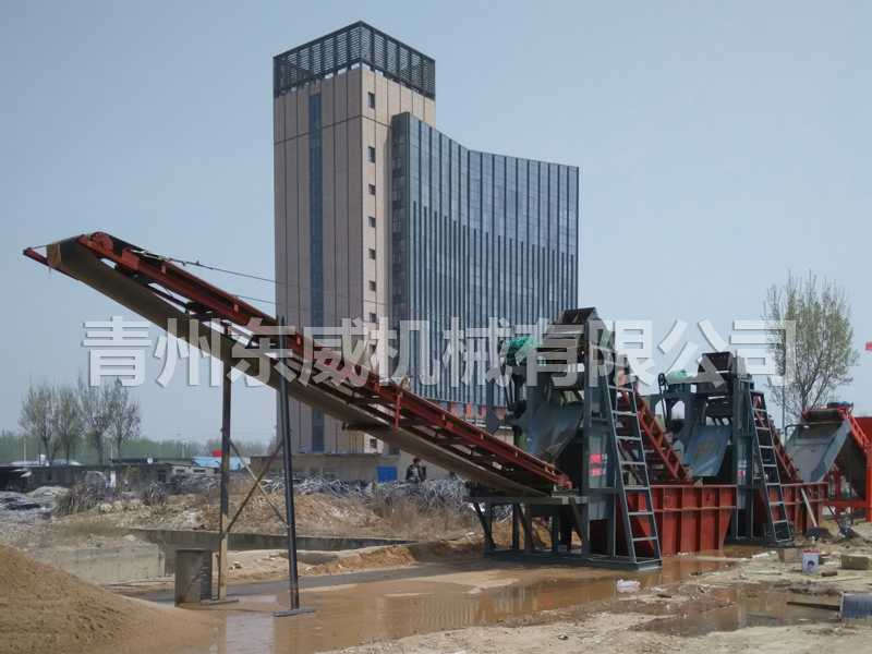 辽东挖斗洗沙机