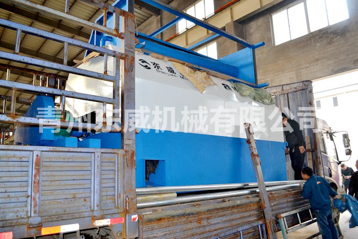江苏客户定制混凝土回收设备砂石分离机发车