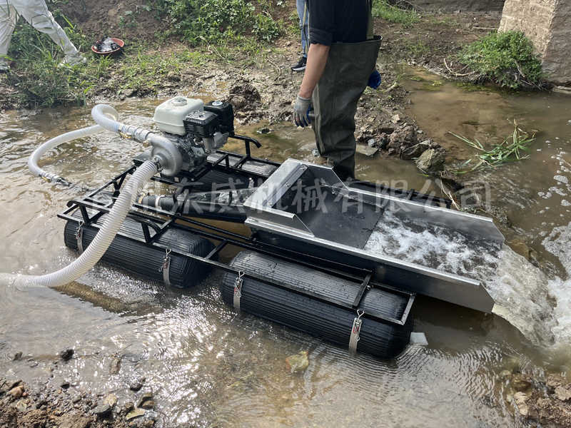 虹吸式采金设备